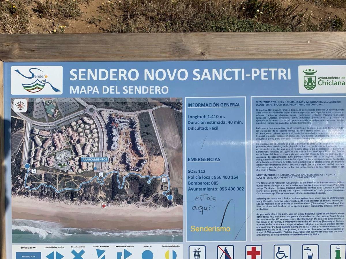 הוילה צ'יקלנה דה לה פרונטרה Novo Sancti Petri - Adosado Residencial El Trebol - Chiclana מראה חיצוני תמונה